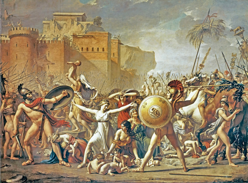 Puzzle 1000 Pezzi Enjoy 'The Intervention Of The Sabine Women', 68x48 Cm, Pezzi Spessi E Unici, Finitura Opaca. Stimola La Mente E Riduce Lo Stress. - 6